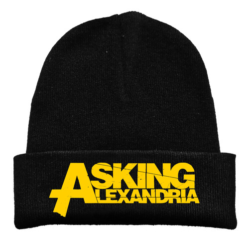 Gorro Lana Asking Alexandria Rock Tv Estampado Urbanoz 