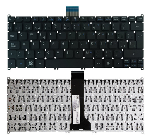 Teclado Acer E3-112 Negro Sin Marco Aezhjl00020 V3-111p V13