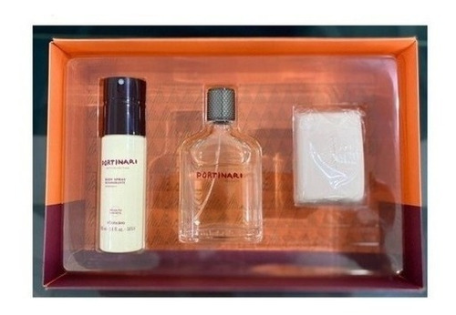 Imagem 2 de 4 de Kit Portinari Colônia 100 Ml + Sabonete + Splash Para Homem