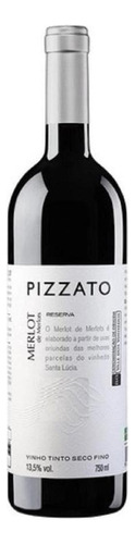 Vinho brasileiro Pizzato Merlot Reserva D.o.v.v. 750ml