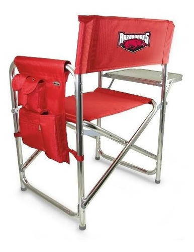 Silla Deportiva Ncaa Arkansas Razorbacks, Roja