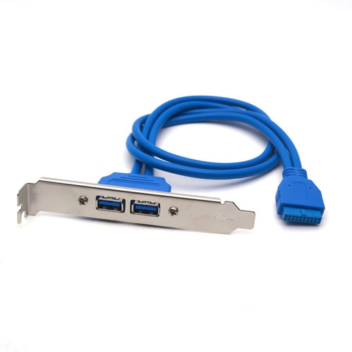 Antrader - Cable De Extension Usb Para Placa Base De Ordena