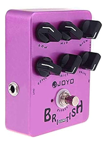 Pedal De Efectos De Sonido Británico Joyo Jf-16 Con Simulado