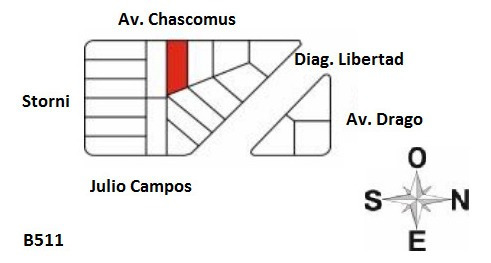 Imagen 3 de 5 de Lote Nueva Atlantis: Av. Chascomús Entre Diag. Libertad Y Storni - B511