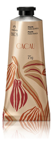 Pulpa Hidratante Para Manos Natura Ekos Cacao 75g Cacao