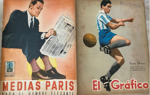 El Gráfico, Fútbol Argentino Nº 1214, 1942, Ago1