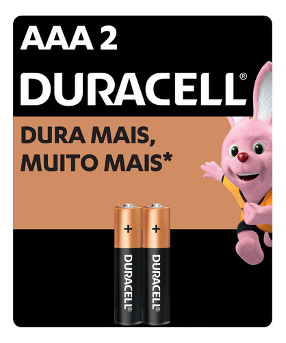 Duracell Pilha Alcalina Aaa 2 Unidades