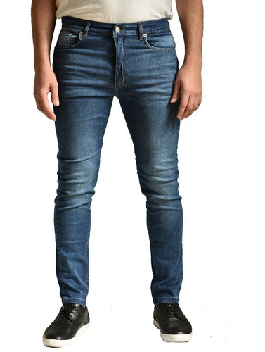 Jean Pantalón Hombre Skinny Slim Fit Prelavado Brooksfield