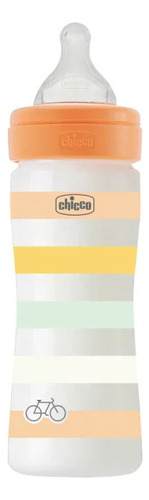 Mamadera Chicco 330ml Wellbeing +4m Anticolicos