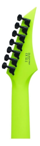 Guitarra eléctrica Solar A2.7 type a de caoba lemon neon mate con diapasón de ébano