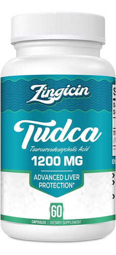 Tudca 1200mg Ultra Puro Suplemento Para El Higado Detox