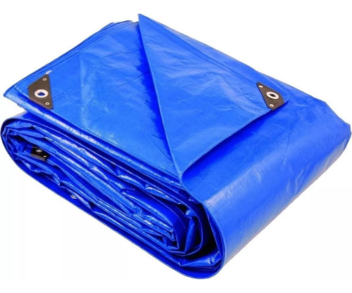 Lona Toldo Multiuso Impermeable 2x2 Mts Color Azul