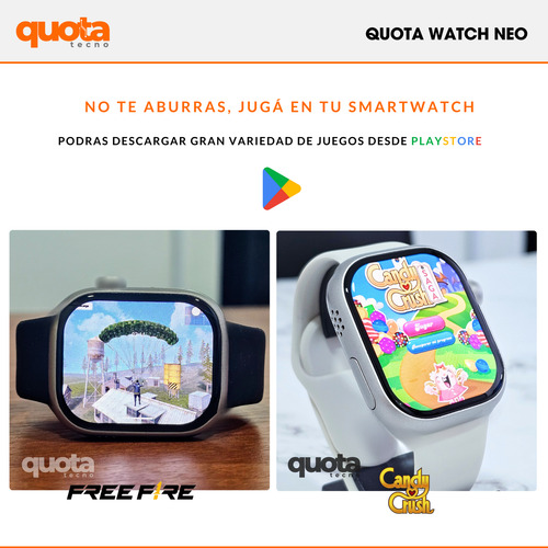 Smartwatch Neo Youtube Wifi Mujer Chip 4g Spotify Whatsapp Plateado