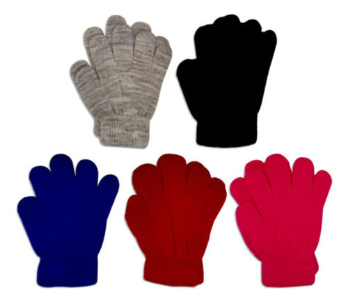 Guantes De Niño Para El Frío, Varios Colores.