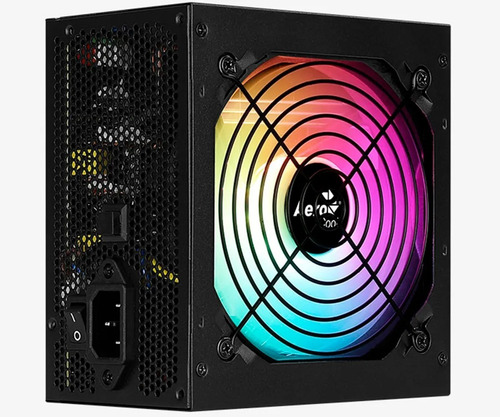 Fuente Aerocool Dorado 750w Rgb Certificacion 80 Plus Gold!