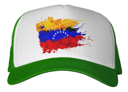 Gorra Bandera De Venezuela Diseño Pintura