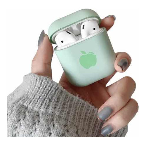 Funda AirPods Cubierta Compatible Apple Case Protección Logo