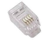 Tapa Telefono 1 Hueco Rj11 Wall Plate Phone Jack Empotrar