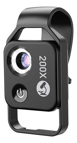 Adaptador De Lente, Lente De Microscopio 200x Para Lente De