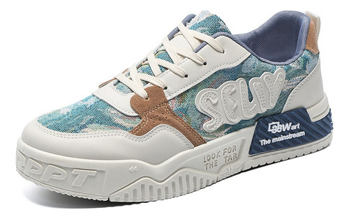 Zapatos Tenis Hombre Transpirables Súper Cómodos Casuales