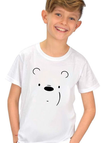 Remera We Bare Bears Cine Niños Hombre Mujer Modal Premium