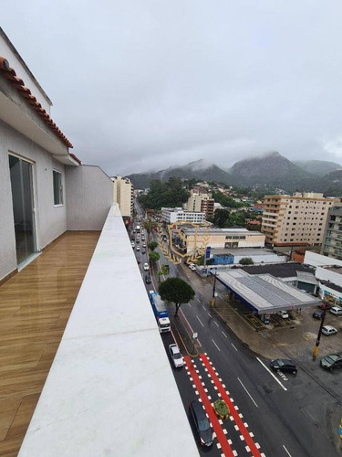Cobertura À Venda, 105 M² Por R$ 610.000,00 - Agriões - Teresópolis/rj - Co0035