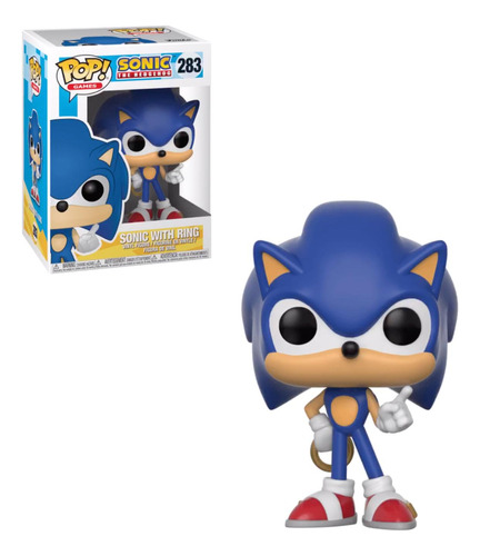 Sonic Con Aro Funko Pop Sonic
