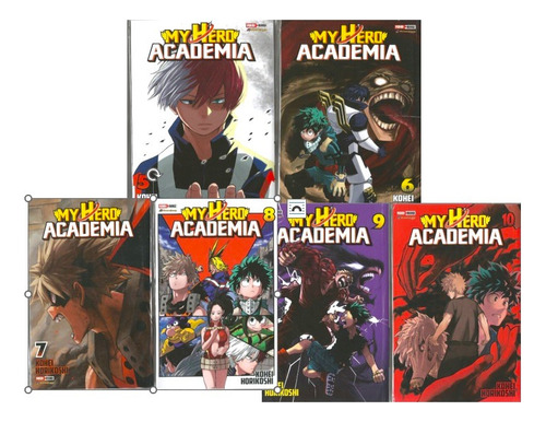 My Hero Academia Manga Pack 5 6 7 8 9 10 Panini Boku No Hero