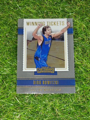 Cv Dirk Nowitzki Foil 2018 Panini Contenders Winning Tickets