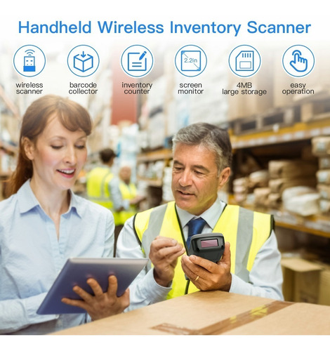 Eyoyo Escáner De Inventario, Lector De Código Contador Datos