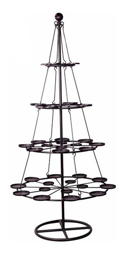 Arbol Portavelas De Metal 92.5x188cm  - Spineto