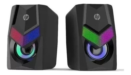 Cornetas Hp Para Pc Dhe - 6000 Iluminación Rgb Jack 3.5-usb