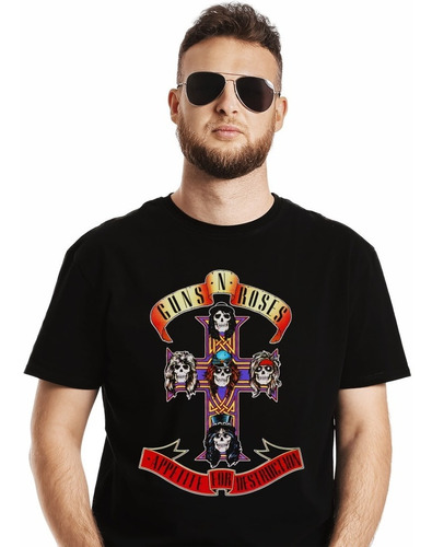 Polera Guns N Roses Appetite For Destruction Rock Impresión