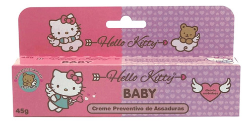 Creme Para Assaduras Hello Kitty Baby Cia Da Natureza 45g