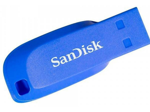 Pendrive SanDisk Cruzer Blade 16GB 2.0 azul eléctrico