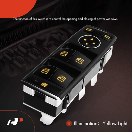Interruptor De Elevalunas Electrico A-premium Master Comp...