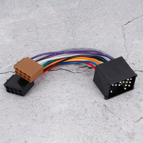 A Adaptador De Rádio De Carro Stereo Harness Cable Iso Plug