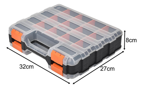 Caja De Pesca Con Mosca Y Señuelos, Organizador Duradero De.