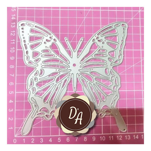 Die Cut Scrapbook Troquel Mariposa Calada 13,5 Cm D' Arteche