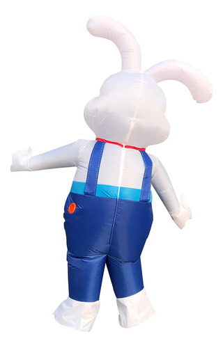Traje De De Vestuario Inflable Con Conejo De Pascua