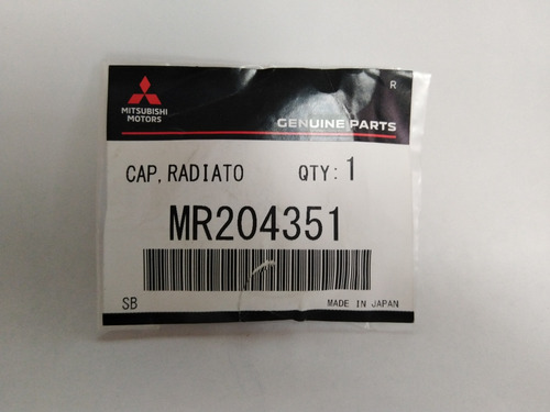 Tapa Reservorio Radiador Mitsubishi Lancer Original 