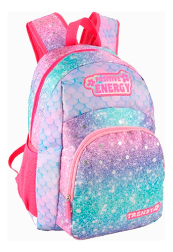 Mochila Infantil Colegio Escuela Paseo Viaje Nena Reforzada Color Fucsia