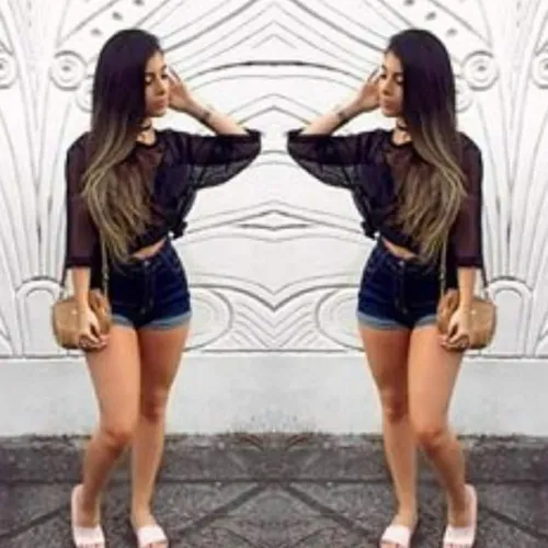 Blusas outlet negras tumblr