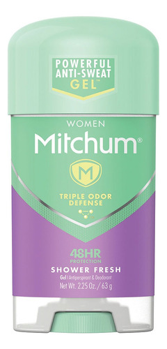 Desodorante Antitranspirante Mujer Clear Gel 63 G Mitchum