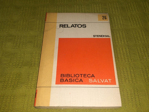 Relatos - Stendhal - Salvat