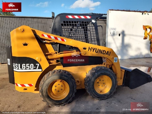 Imagem 2 de 7 de Mini-carregadeira Hyundai Hsl650/7 Ref.209533