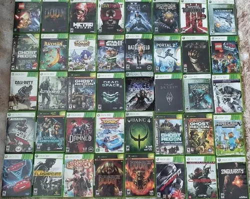 Mega Pack Jogos Xbox360 - Escorrega o Preço