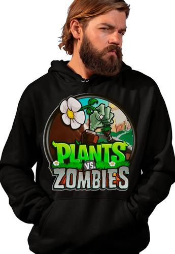 Sudadera Alfa Adulto De Juego Movil Plantas Vs Zombies