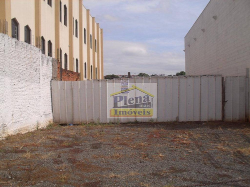 Imagem 1 de 4 de Terreno À Venda, 480 M² Por R$ 1.780.000,00 - Centro - Sumaré/sp - Te0549