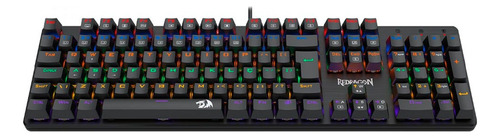 Teclado Mecânico Rgb Redragon Valheim Switch Marrom K608-r